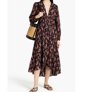 Ulla Johnson Floral Maxi Dress - size 0